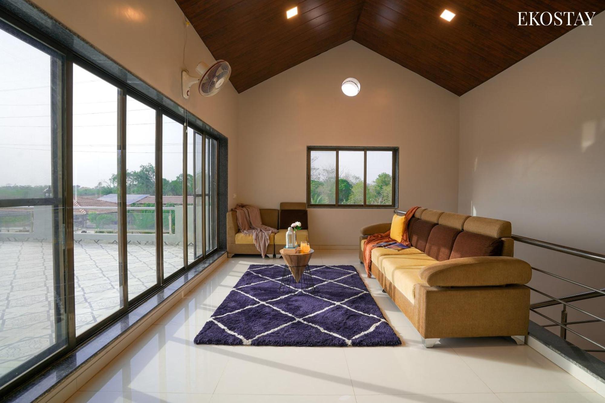 Ekostay Gold Palm Estate I Cricket Turf I Rain Dance I 2 Acre Property Karjat Exteriér fotografie
